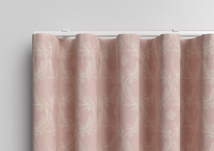 Trellis Prints, Vine and Bloom Rosies Pink - Made to Measure Curtains - Image 13